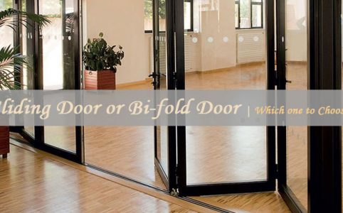 sliding door or bifold door